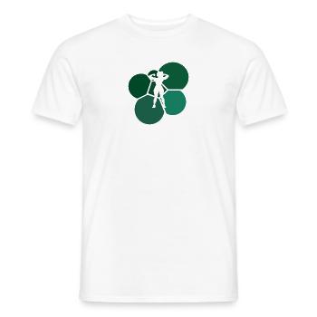 Bodybuilder Musculation Entraînement - T-shirt homme - blanc - Devant - AI Model Male 178 dark (178cm)