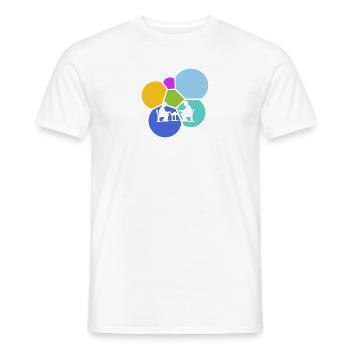 Brettspiele Strategie Schach - Männer T-Shirt - Weiß - Vorne - AI Model Male 178 dark (178cm)