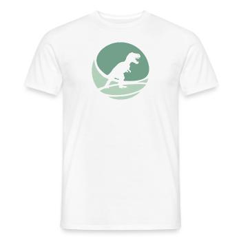 Dinosaurs Reptil - Männer T-Shirt - Weiß - Vorne - AI Model Male 178 dark (178cm)