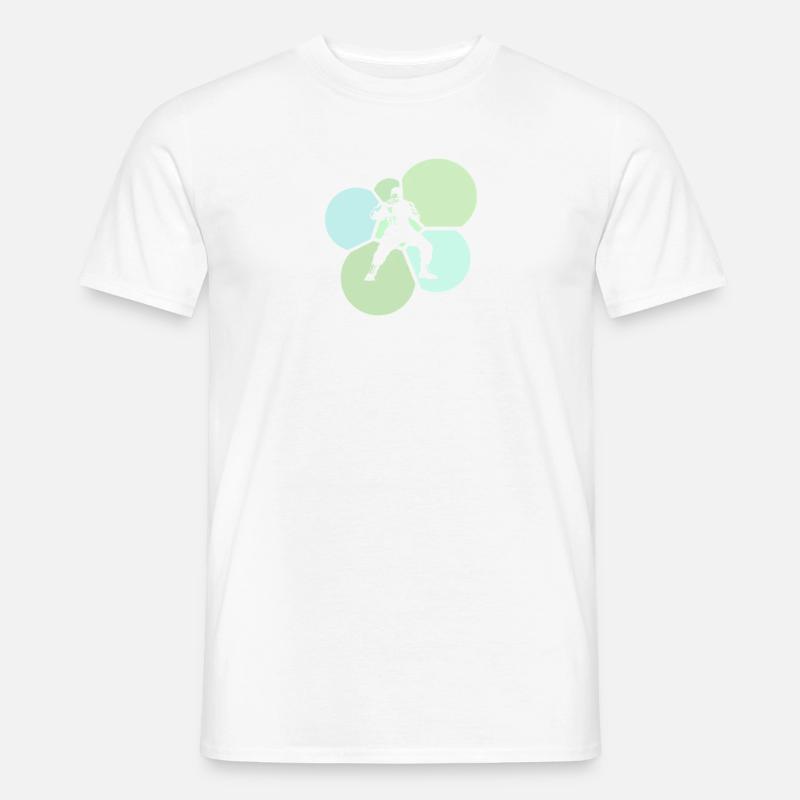 Mixed Martial Arts Jiujitsu - Männer T-Shirt - Weiß