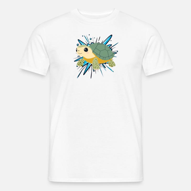 Turtle Ancient Turtle Turtles - Men's T-Shirt - white