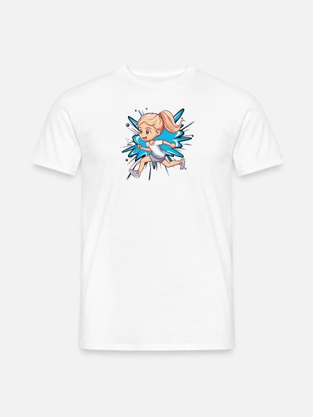 Running Sprint - Men's T-Shirt - white