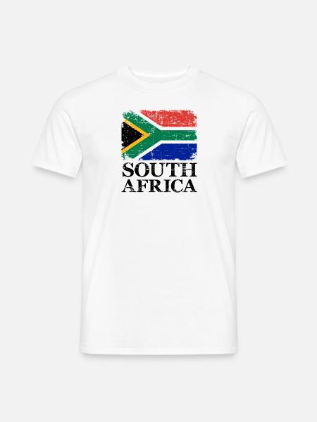South Africa - Men's T-Shirt - white