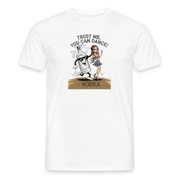 Trust me you can dance. - Vodka - Männer T-Shirt - Weiß - Vorne - AI Model Male 178 dark (178cm)
