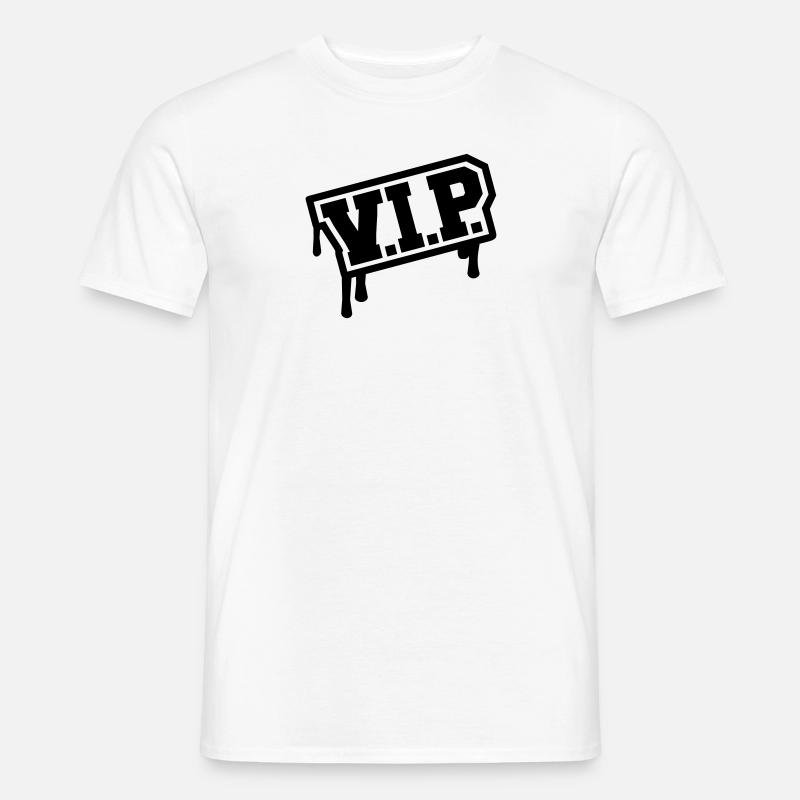 VIP - Männer T-Shirt - Weiß