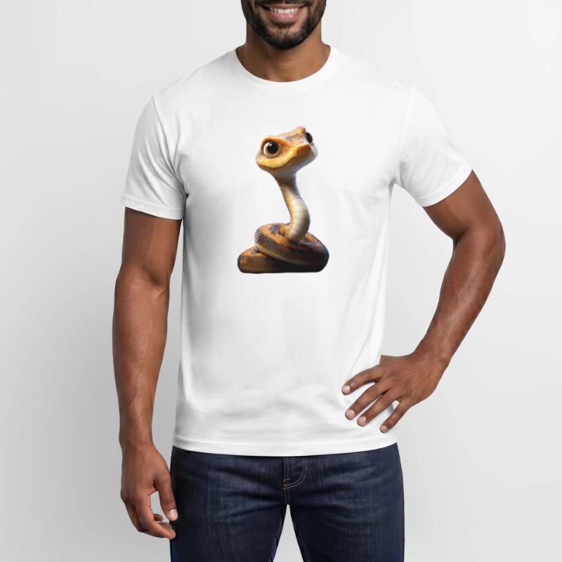 serpent, python, cobra, serpent à sonnettes, serpents T-shirt homme