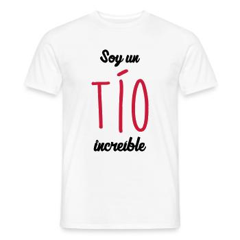 Tía Tío Sobrino Sobrina Bebé Sobrino Nacimiento - Männer T-Shirt - Weiß - Vorne - AI Model Male 178 dark (178cm)