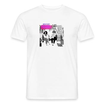 Worlds best friends: Unzertrennlich! - Männer T-Shirt - Weiß - Vorne - AI Model Male 178 dark (178cm)