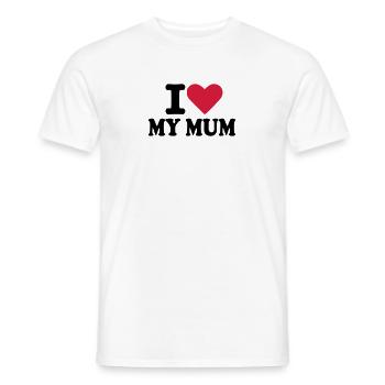Mutter – Mum - Männer T-Shirt - Weiß - Vorne - AI Model Male 178 dark (178cm)