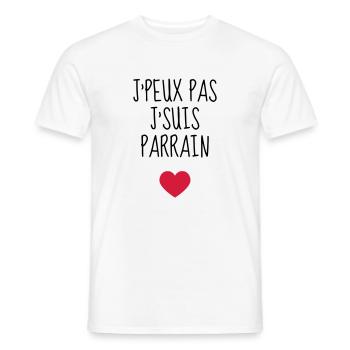 Onkel / Tante / Vetter / Cousin / Kusine - Männer T-Shirt - Weiß - Vorne - AI Model Male 178 dark (178cm)