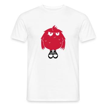 Bad monstre - T-shirt homme - blanc - Devant - AI Model Male 178 dark (178cm)