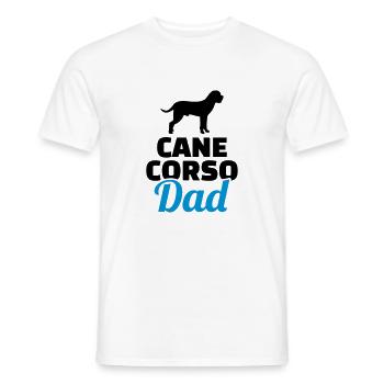Cane Corso - Men's T-Shirt - white - Front - AI Model Male 178 dark (178cm)