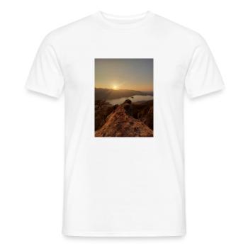 Schliersee - Men's T-Shirt - white - Front - AI Model Male 178 dark (178cm)
