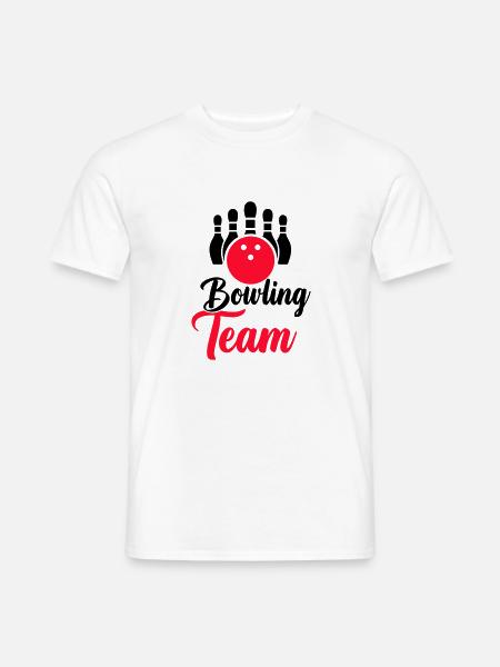 Bowling Team - Men's T-Shirt - white