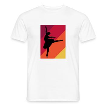 Danse Musique de danse - T-shirt homme - blanc - Devant - AI Model Male 178 dark (178cm)