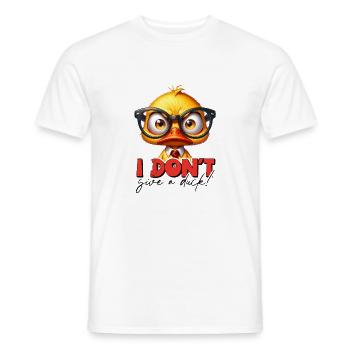 Animal Chicken Hen Colorful Farm Isolated Rooster - Men's T-Shirt - white - Front - AI Model Male 178 dark (178cm)