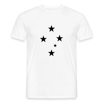 Kreuz des Südens - Männer T-Shirt - Weiß - Vorne - AI Model Male 178 dark (178cm)