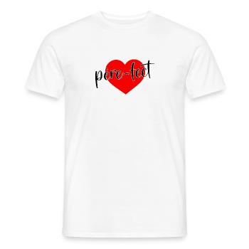 Vater-fekt - Männer T-Shirt - Weiß - Vorne - AI Model Male 178 dark (178cm)