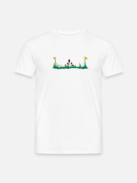 magic mushroom - T-shirt homme - blanc