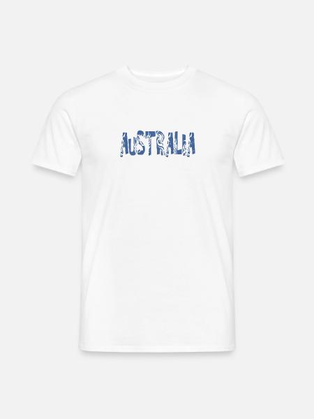 AUSTRALIA - Men's T-Shirt - white