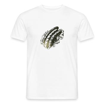 Wurst - Männer T-Shirt - Weiß - Vorne - AI Model Male 178 dark (178cm)