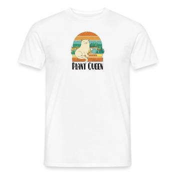 Reine des plantes - T-shirt homme - blanc - Devant - AI Model Male 178 dark (178cm)