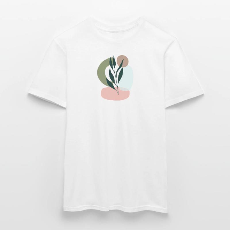 Minimalistic Boho Style Männer T-Shirt