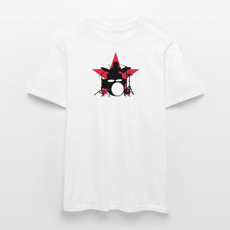 drummer_e_2c Männer T-Shirt