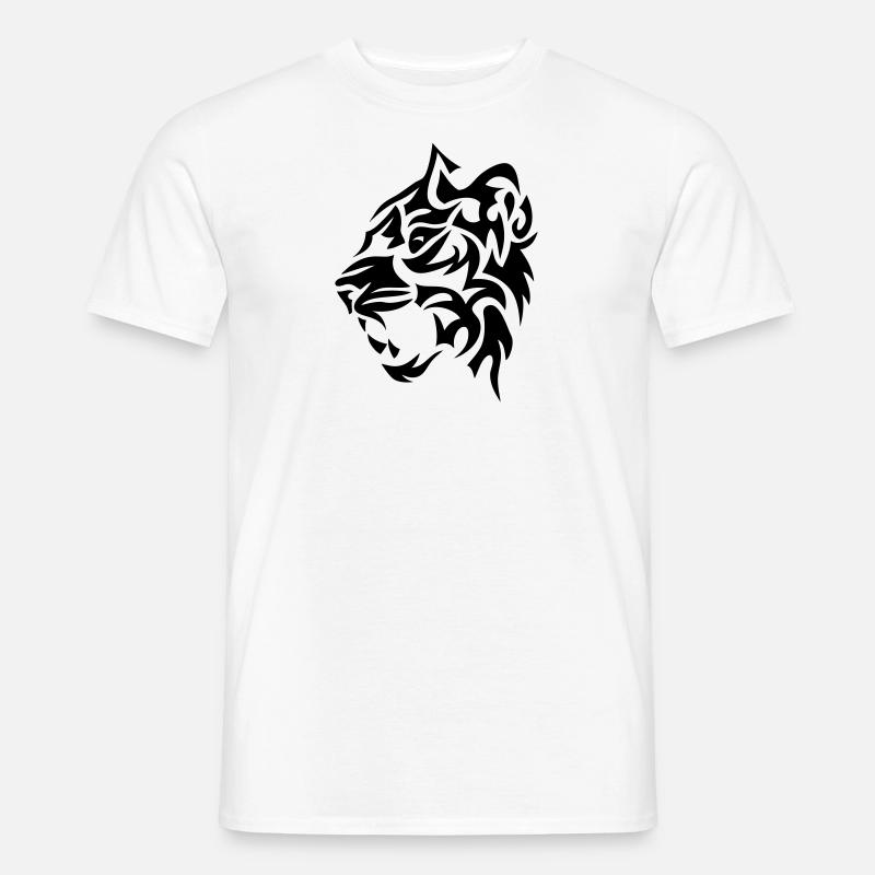 Stamm tiger tatoo 4022 - Männer T-Shirt - Weiß