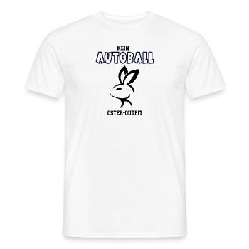 Autoball Ostern Autoballer Oster Outfit - Männer T-Shirt - Weiß - Vorne - AI Model Male 178 dark (178cm)