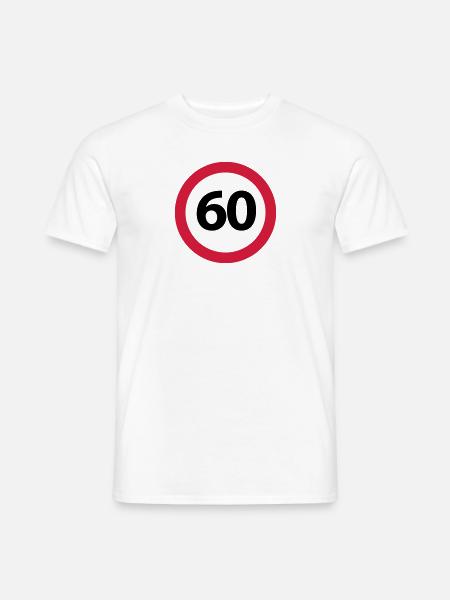 60th Birthday - Men's T-Shirt - white