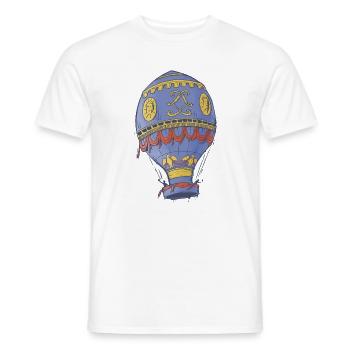 Montgolfiere - Männer T-Shirt - Weiß - Vorne - AI Model Male 178 dark (178cm)