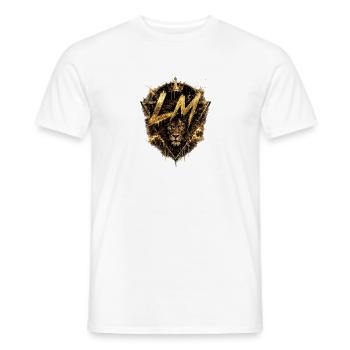 Lion d’Or - T-shirt homme - blanc - Devant - AI Model Male 178 dark (178cm)