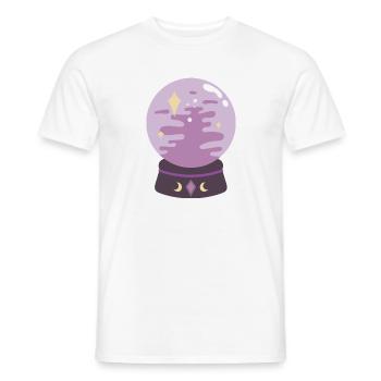 Crystal - Men's T-Shirt - white - Front - AI Model Male 178 dark (178cm)