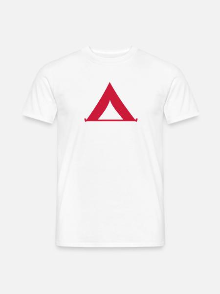 Tente - T-shirt homme - blanc