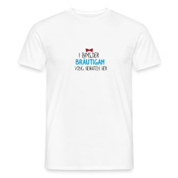 Junggesellenabschied Party Feiern Spaß - Männer T-Shirt - Weiß - Vorne - AI Model Male 178 dark (178cm)