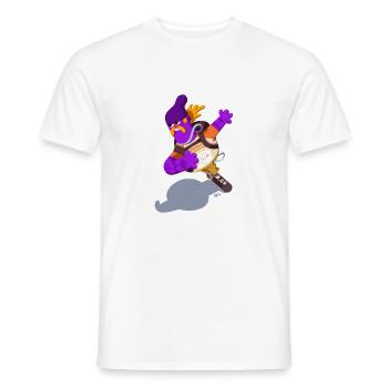 Nur Cruisen - Männer T-Shirt - Weiß - Vorne - AI Model Male 178 dark (178cm)