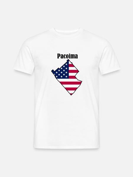 Pacoima - Männer T-Shirt - Weiß