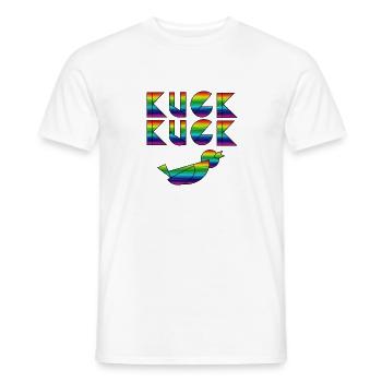 Black Forest Cuckoo Pride - Men's T-Shirt - white - Front - AI Model Male 178 dark (178cm)