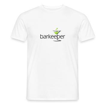 Barkeeper (e, 2c) - Männer T-Shirt - Weiß - Vorne - AI Model Male 178 dark (178cm)
