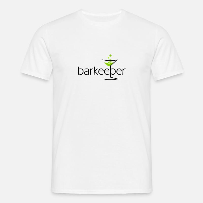 Barkeeper (e, 2c) - Men's T-Shirt - white