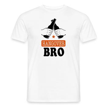bier Bro 3 - Männer T-Shirt - Weiß - Vorne - AI Model Male 178 dark (178cm)