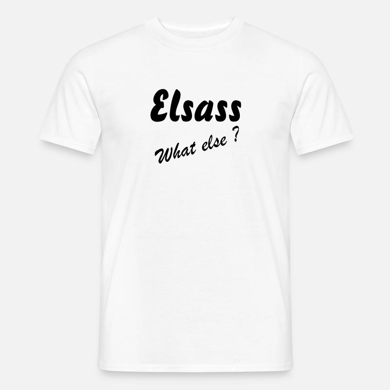 Elsass, was sonst - Männer T-Shirt - Weiß