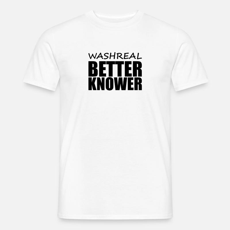 Denglisch - Spruch - lustig - Männer T-Shirt - Weiß