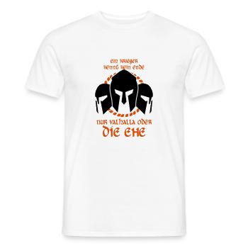Polter Shirt Männer - Männer T-Shirt - Weiß - Vorne - AI Model Male 178 dark (178cm)