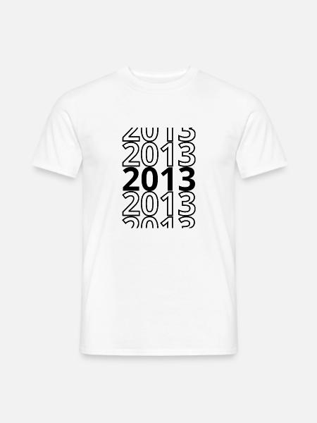 2013 2013 2013 - Men's T-Shirt - white