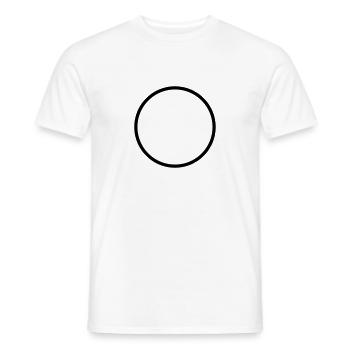 Customize it ! / Anpassen / Personnaliser - Men's T-Shirt - white - Front - AI Model Male 178 dark (178cm)