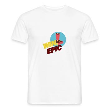 Sieger Epos Zocker Pc esports Konsole Gamer - Männer T-Shirt - Weiß - Vorne - AI Model Male 178 dark (178cm)