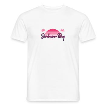 Jimbaran Bay Bali - T-shirt homme - blanc - Devant - AI Model Male 178 dark (178cm)