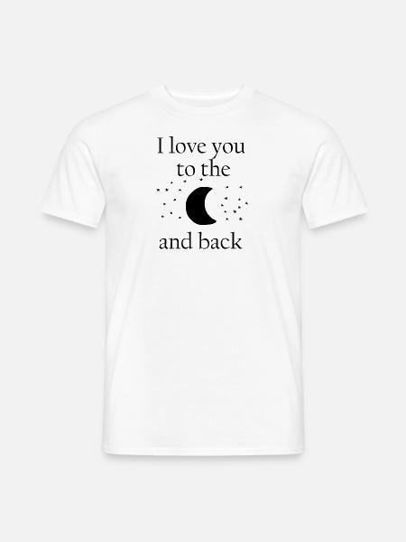 Love Love Girlfriend Gift - Mænd T-shirt - hvid